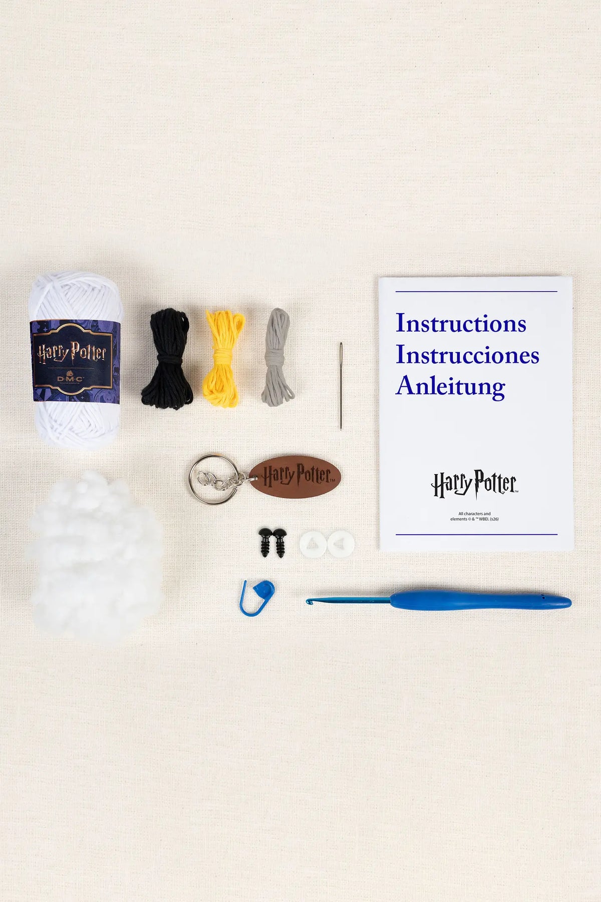 Hedwig™ Harry Potter Amigurumi Keyring Kit