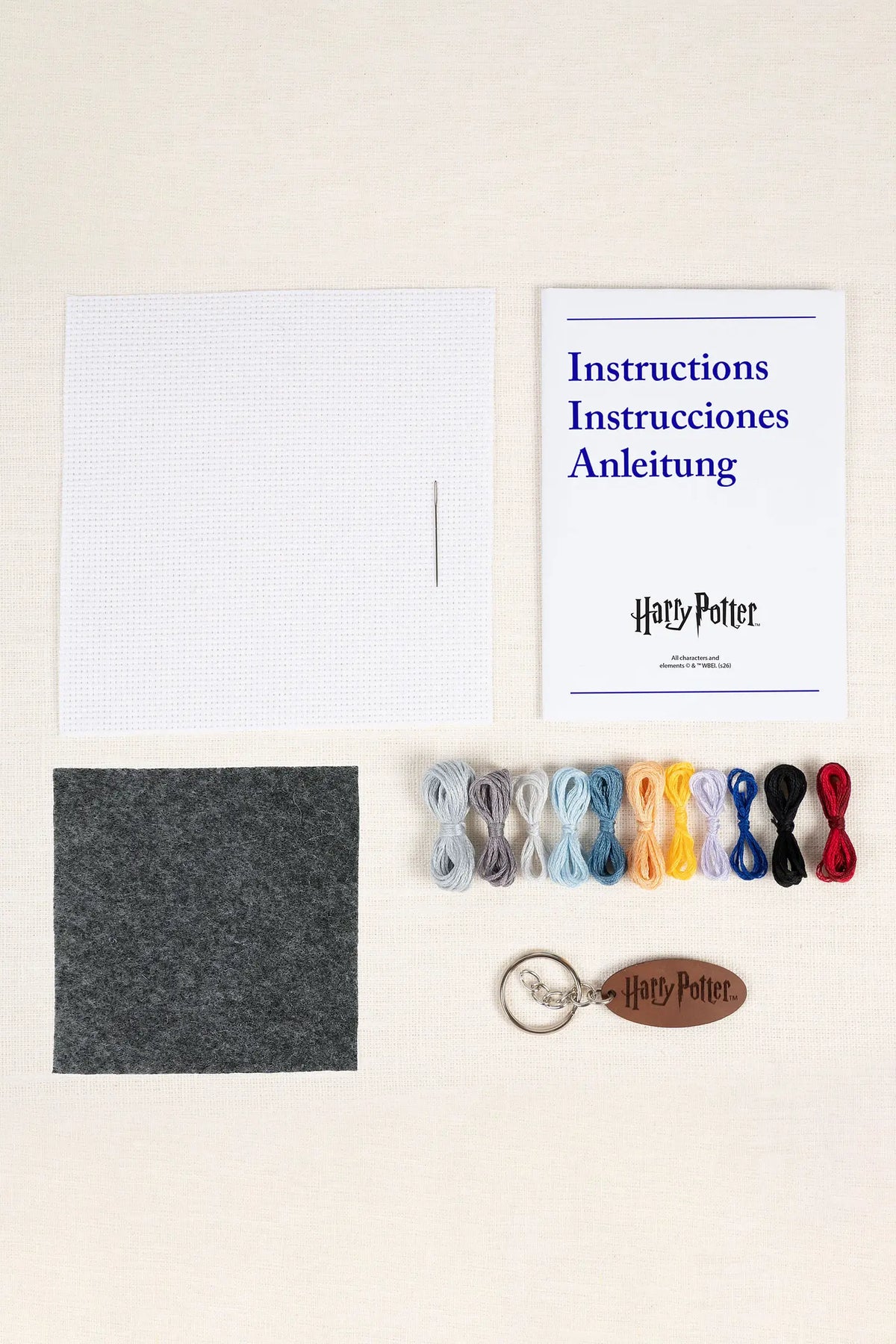 Albus Dumbledore™ Harry Potter Keyring Cross Stitch Kit