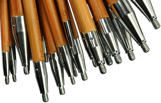 ChiaoGoo 4" SPIN Bamboo Interchangeable Tips