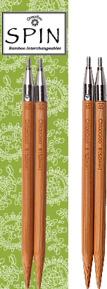 ChiaoGoo 5" SPIN Bamboo Interchangeable Tips