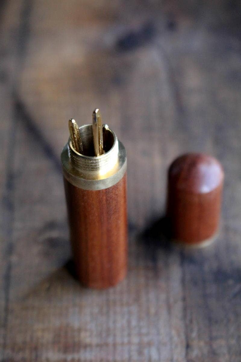 Wooden Needle Case