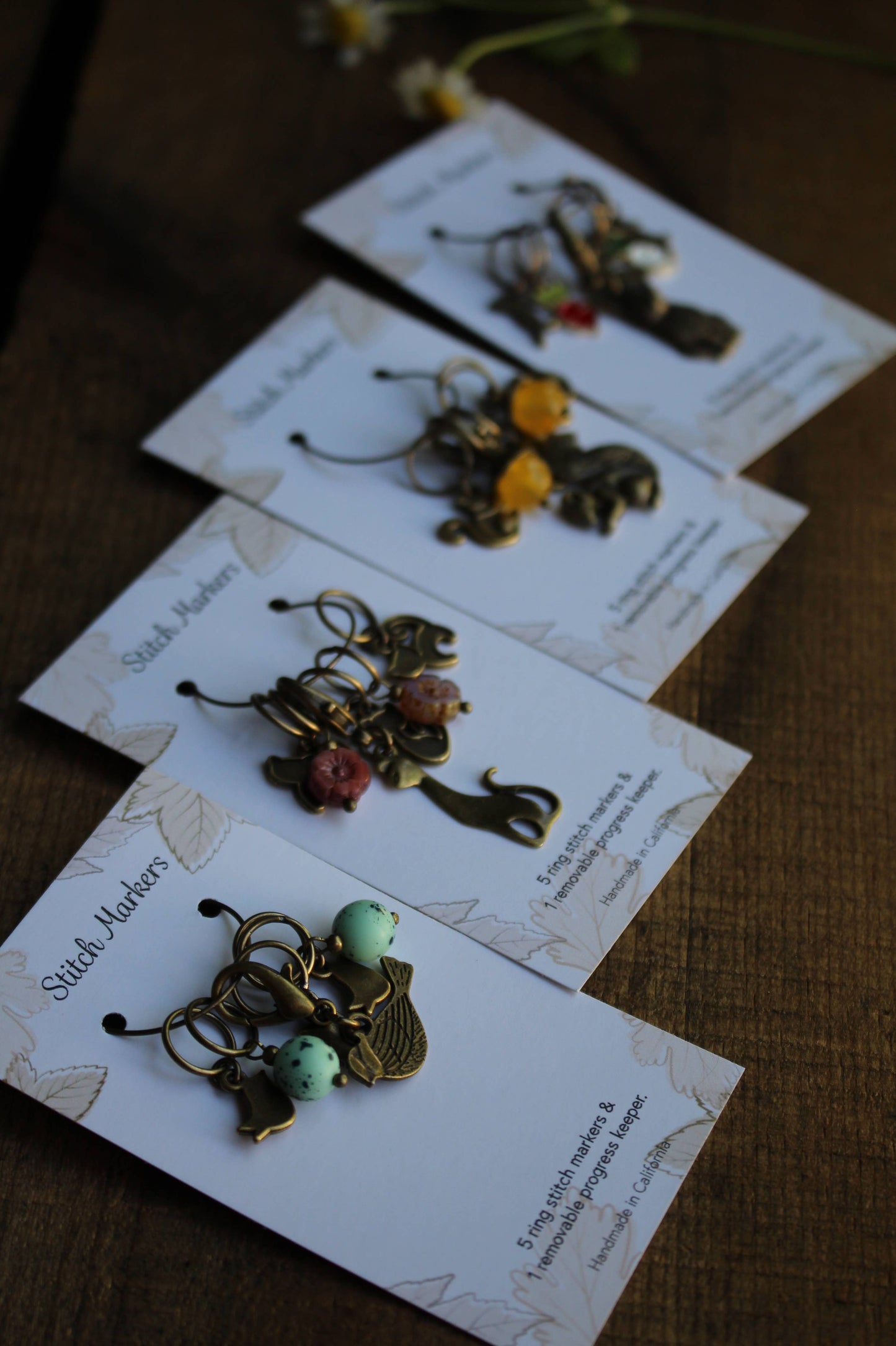 Animal Family Stitch Marker Sets