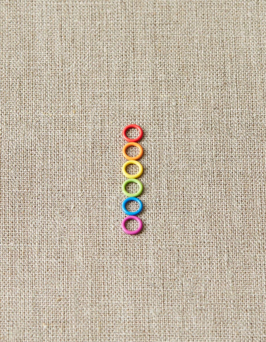 Cocoknits Small Ring Stitch Markers - Colorful