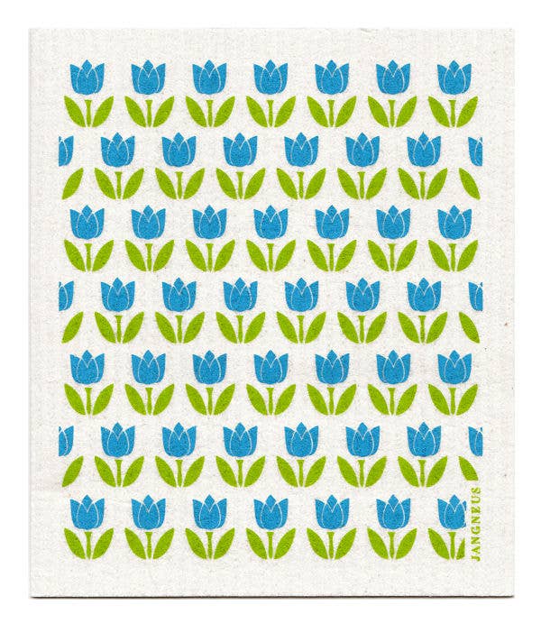 Swedish Dishcloth - Tulip Small - Turquoise