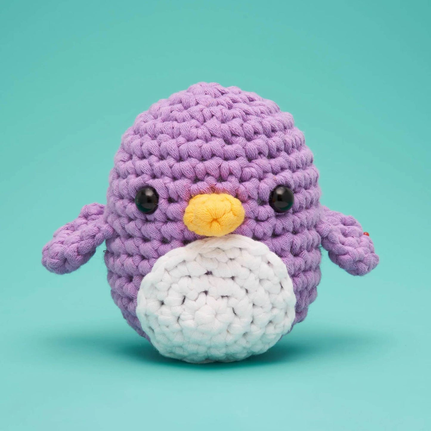 Purple Penguin Beginner Crochet Kit - The Woobles