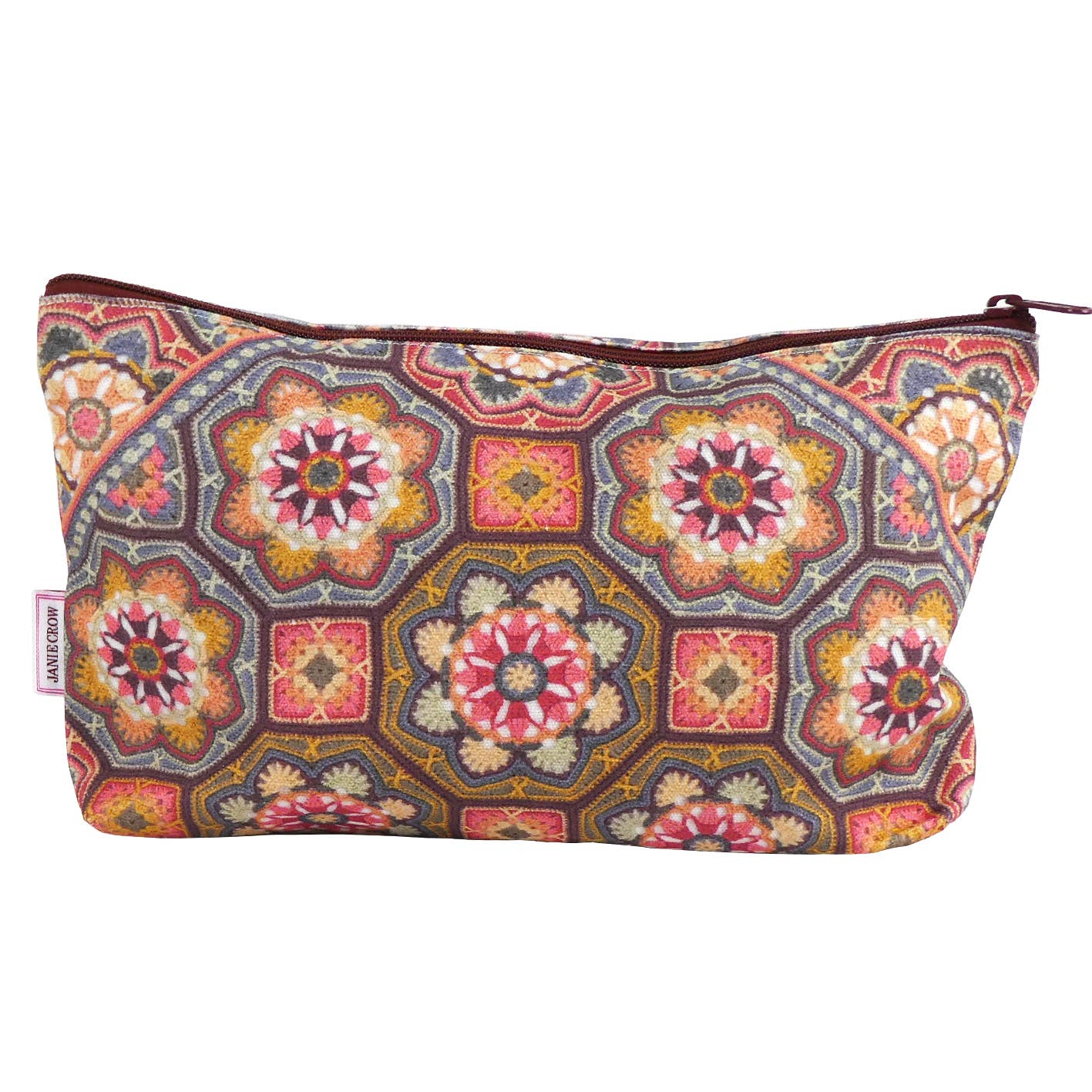 Persian Tiles Zipped Pouch - Janie Crow