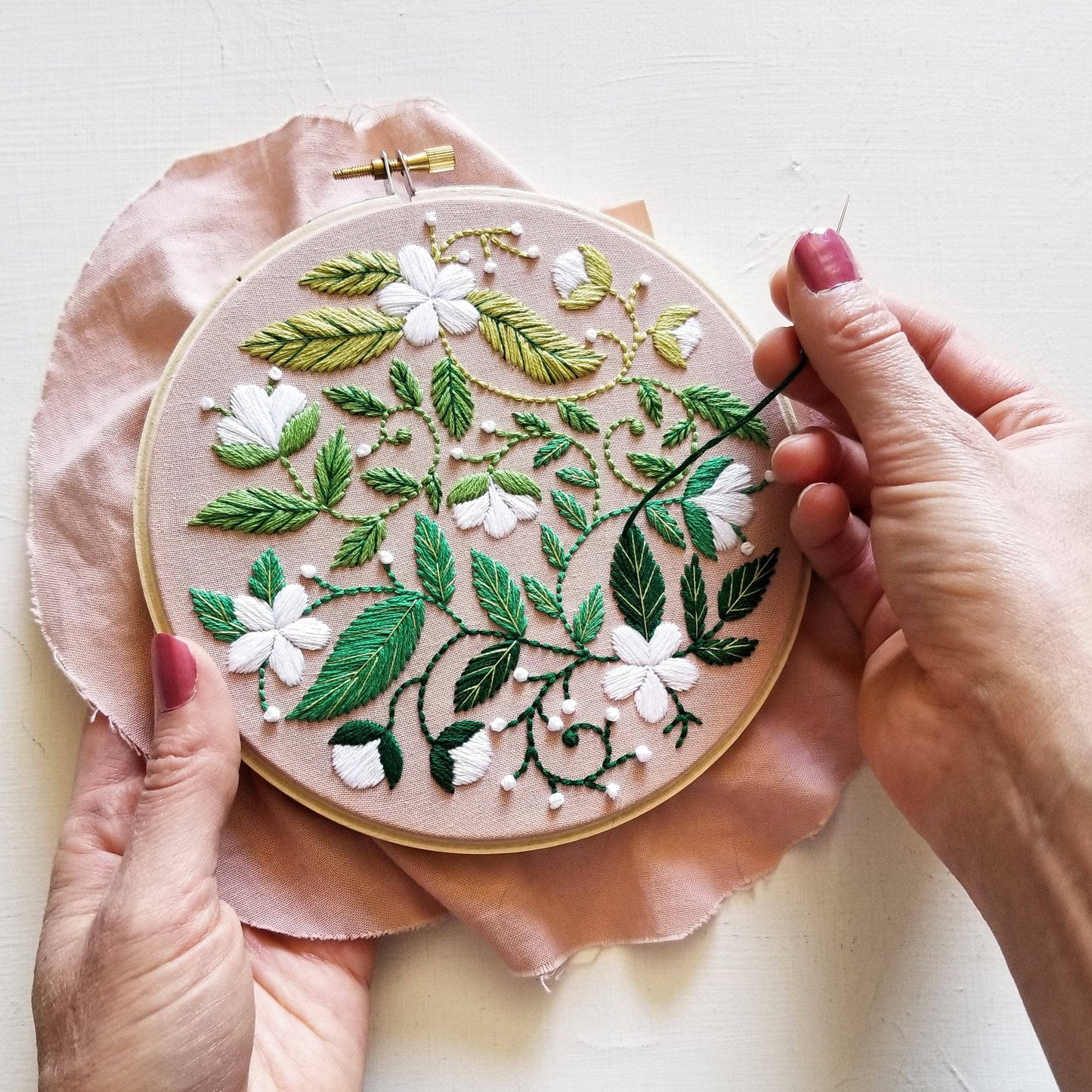 Blissful Blooms Beginner Embroidery Kit - Jessica Long