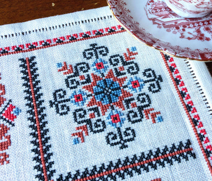 Balkan Quartet Cross stitch kit