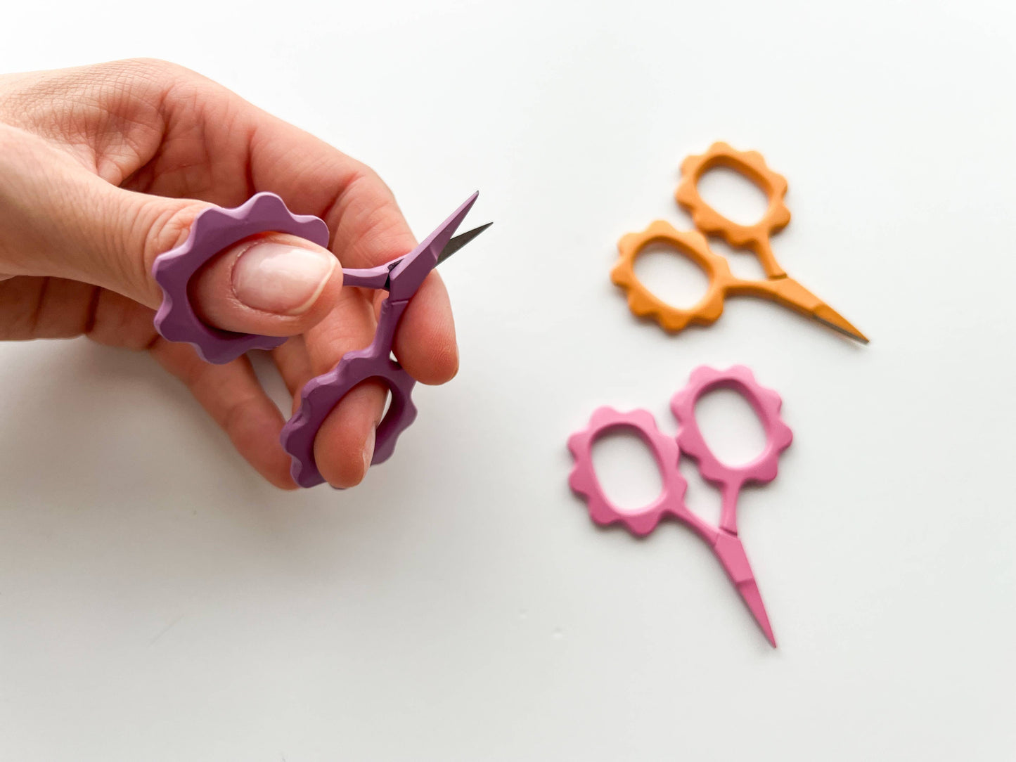 Flamingo Small Flower scissors, tiny embroidery scissors