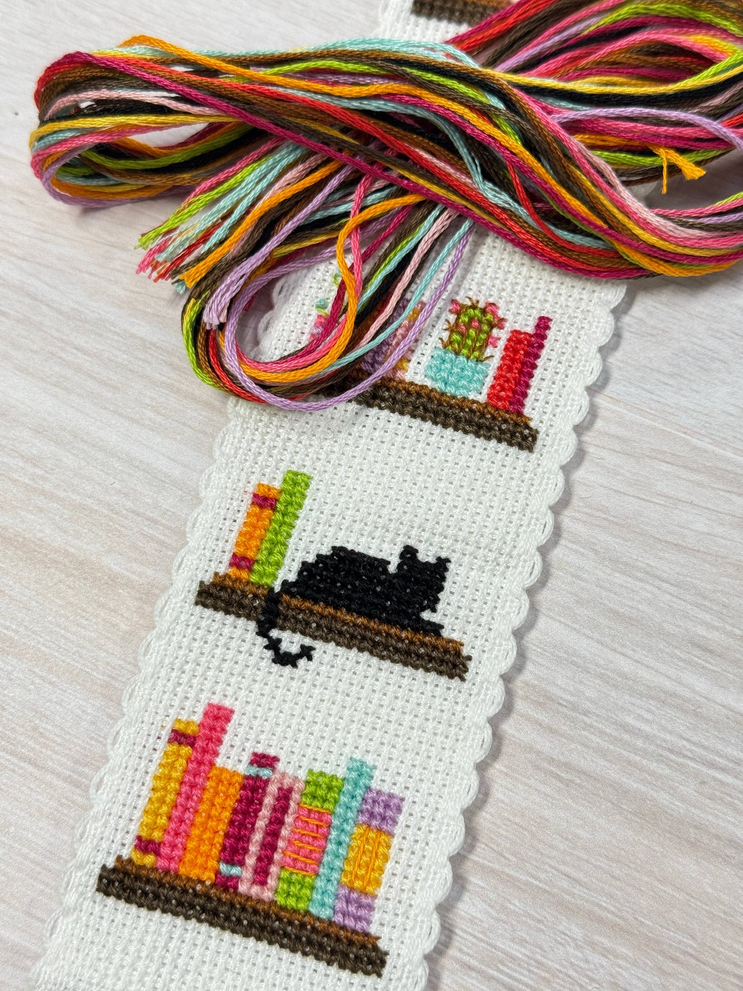 Book Lover Bookmark Kit Cross Stitch