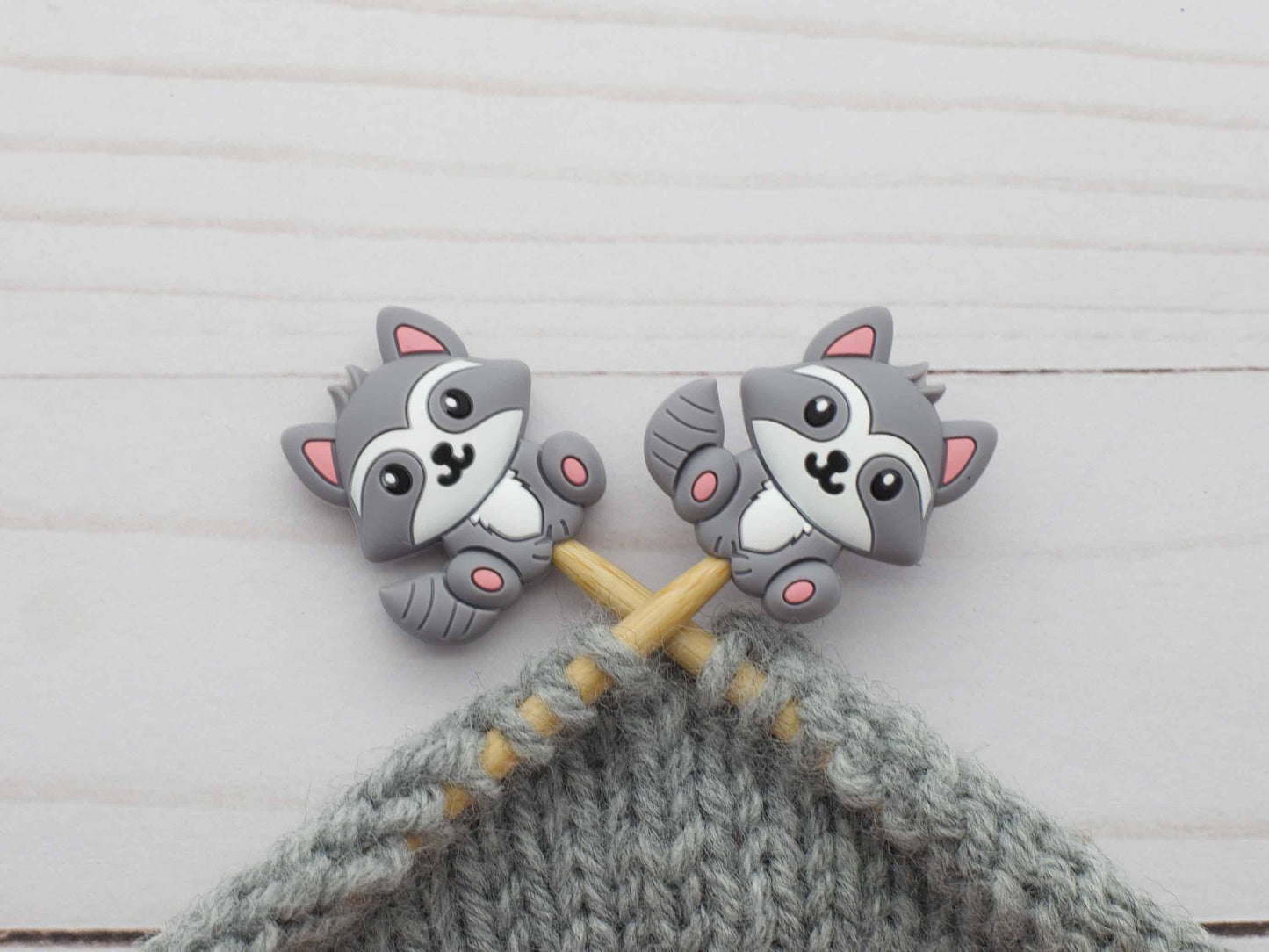 Raccoon | Stitch Stoppers Knitting Notions