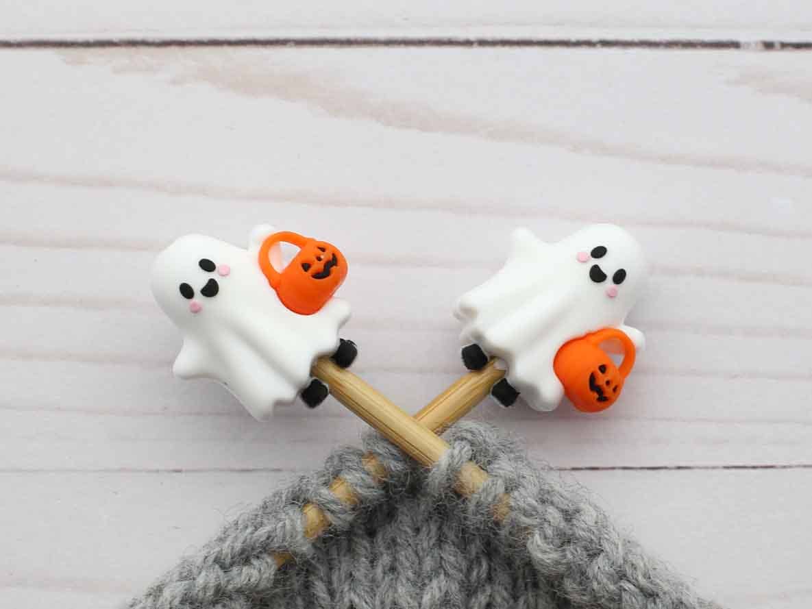 Happy Ghost | Stitch Stoppers