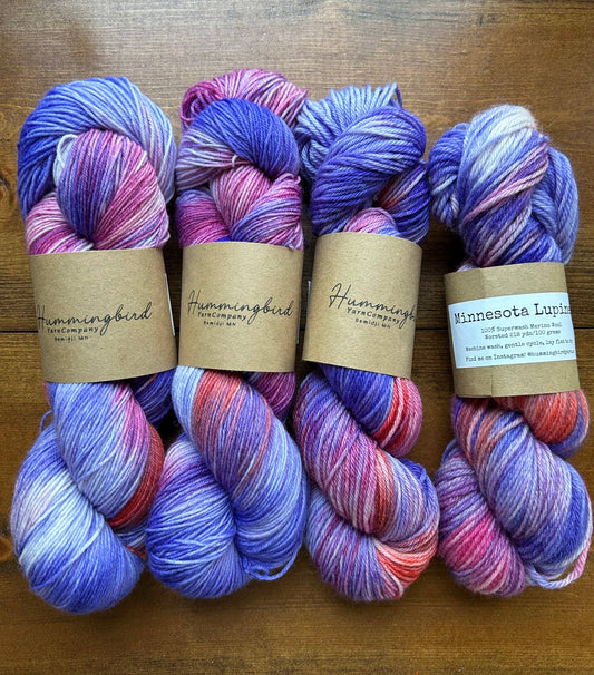 Minnesota Lupines: Fingering