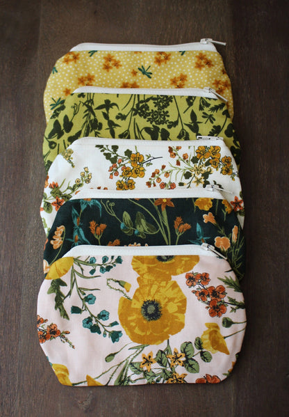 Mini Wildflower Notions Pouches