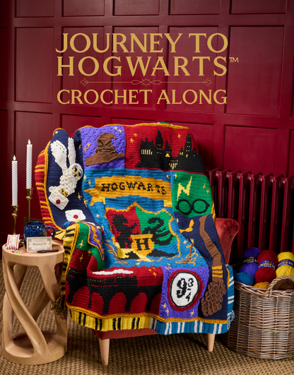 Harry Potter Journey to Hogwarts Crochet Along