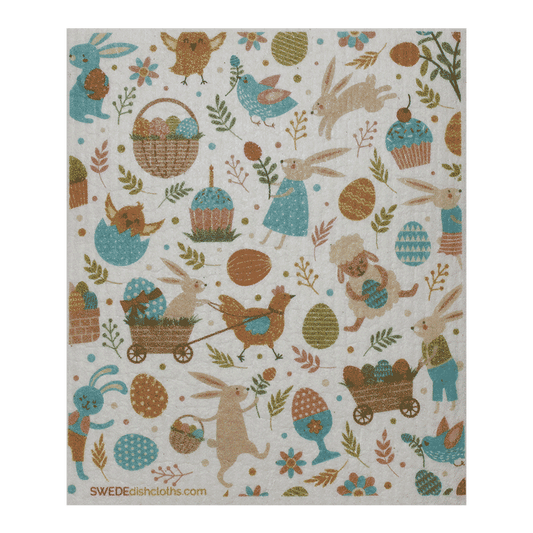Easter Collage Swedish Dishcloths