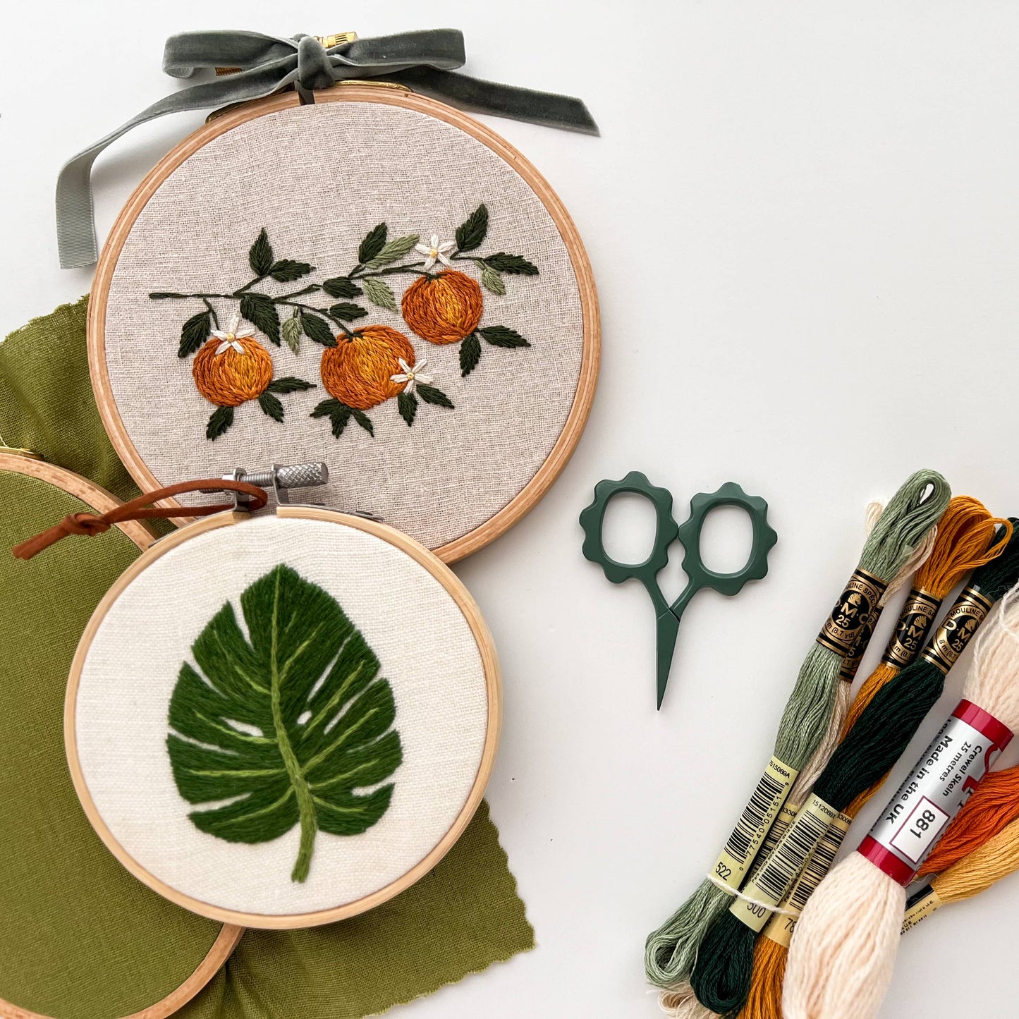 Ocean Small Flower scissors, tiny embroidery scissors