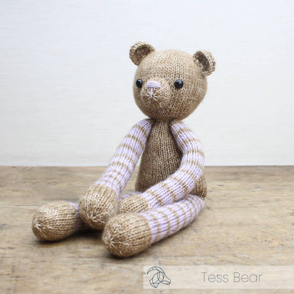 Tess Bear - DIY Knitting Kit