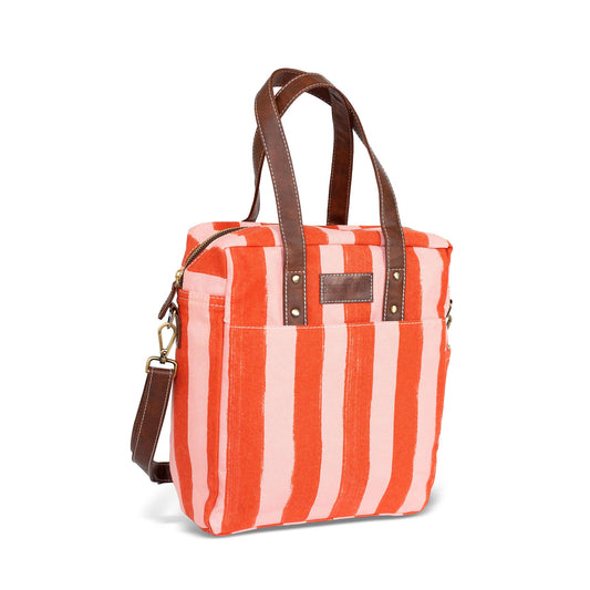 Linea Red/Pink Commuter Tote *NEW* - MAIKA