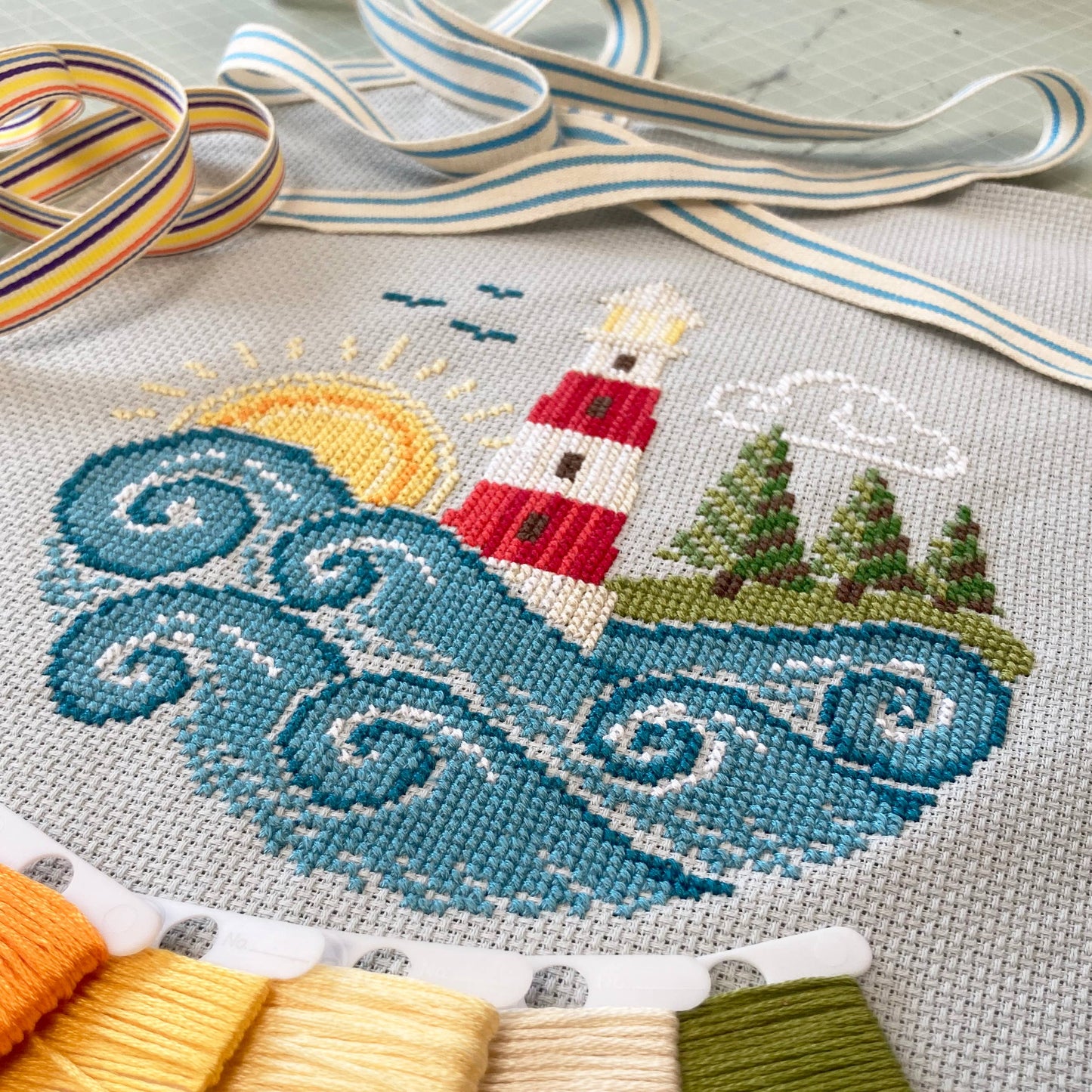 Going Coastal - Cross Stitch Kit