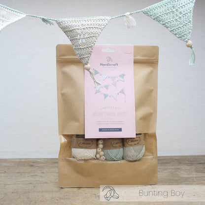 Bunting Boy DIY Crochet Kit