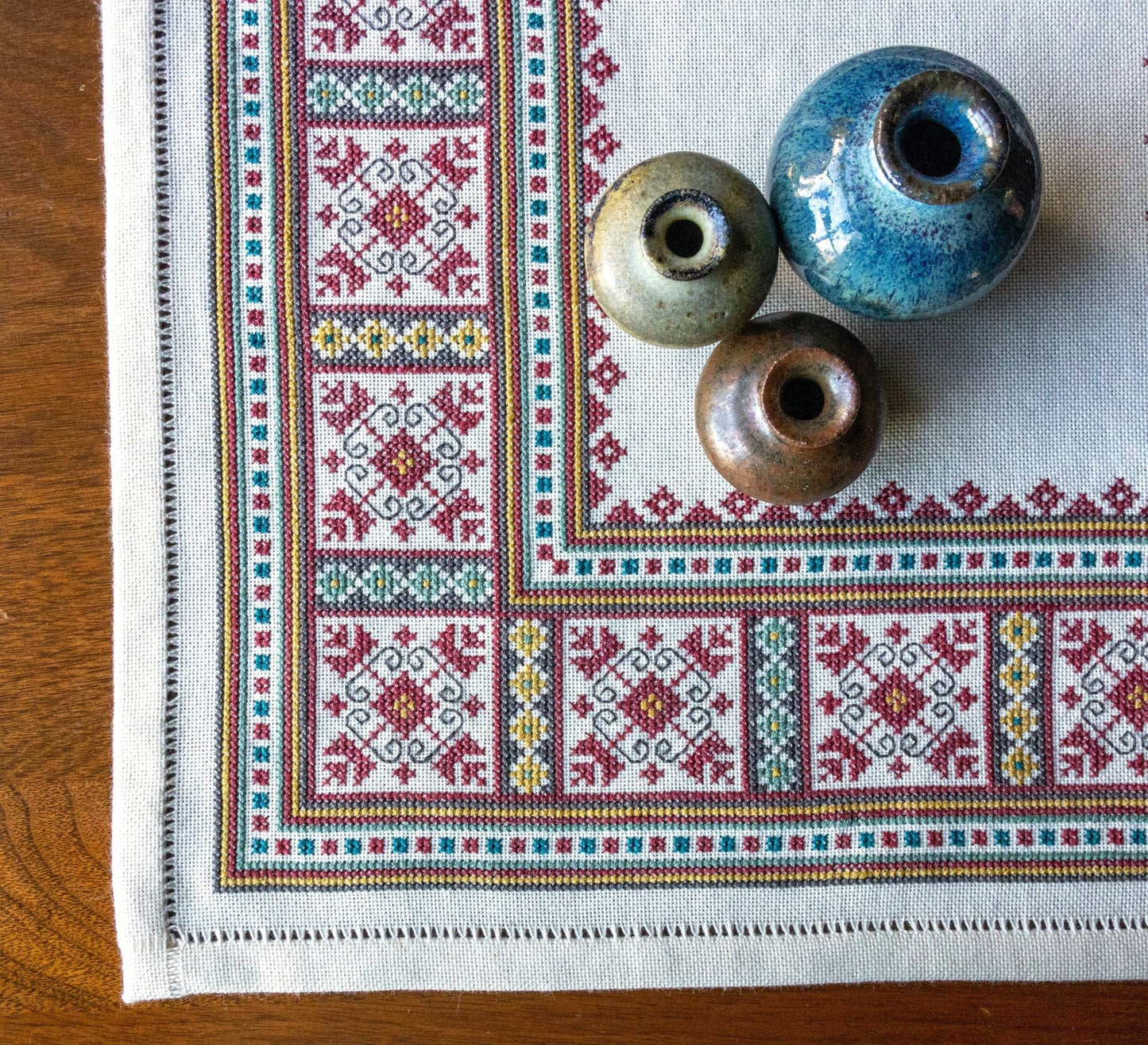 Ukrainian Tulips Cross stitch kit