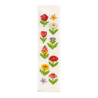 Cottage Garden Bookmark Cross Stitch Kit