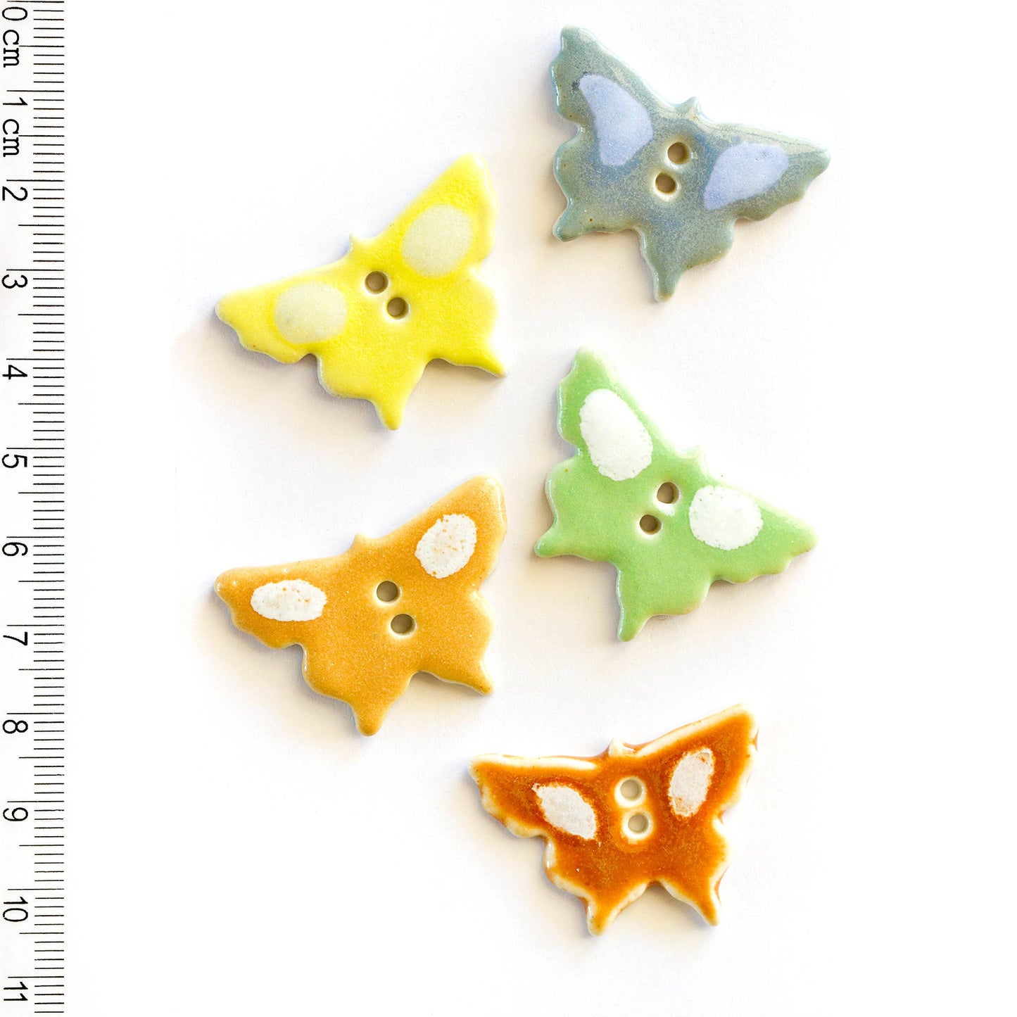 L17 Butterfly Handmade Sewing Buttons