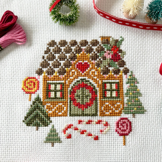 Gingerbread House - Cross Stitch House