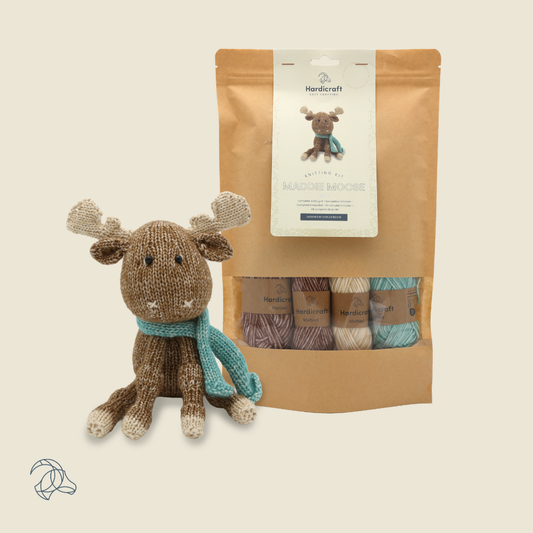 Maddie Moose - DIY Knitting Kit