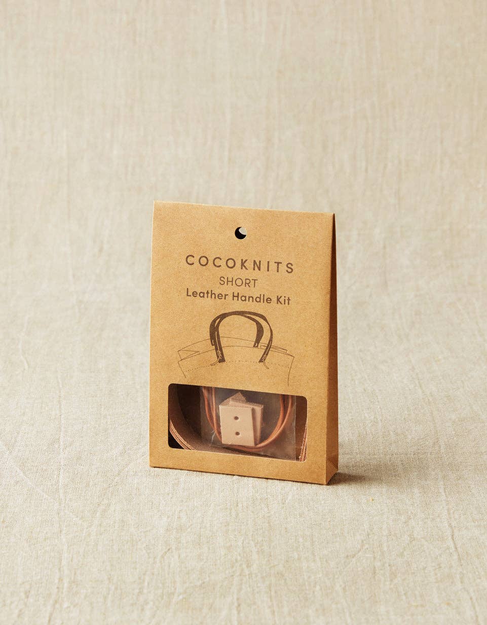 Cocoknits Leather Handle Kit - Short