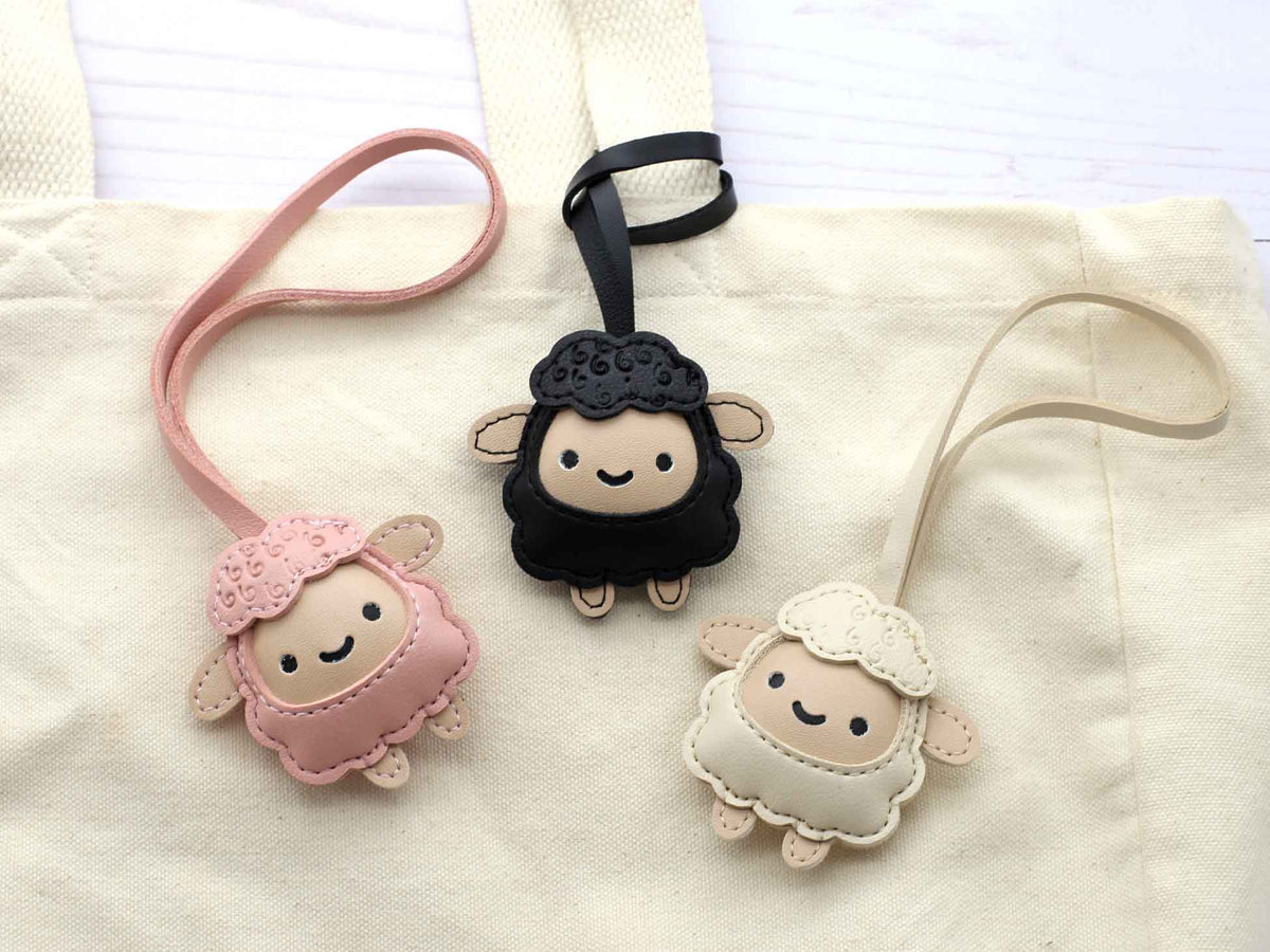 Little Sheep Cream White | Bag Charms