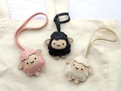 Little Sheep Cream White | Bag Charms