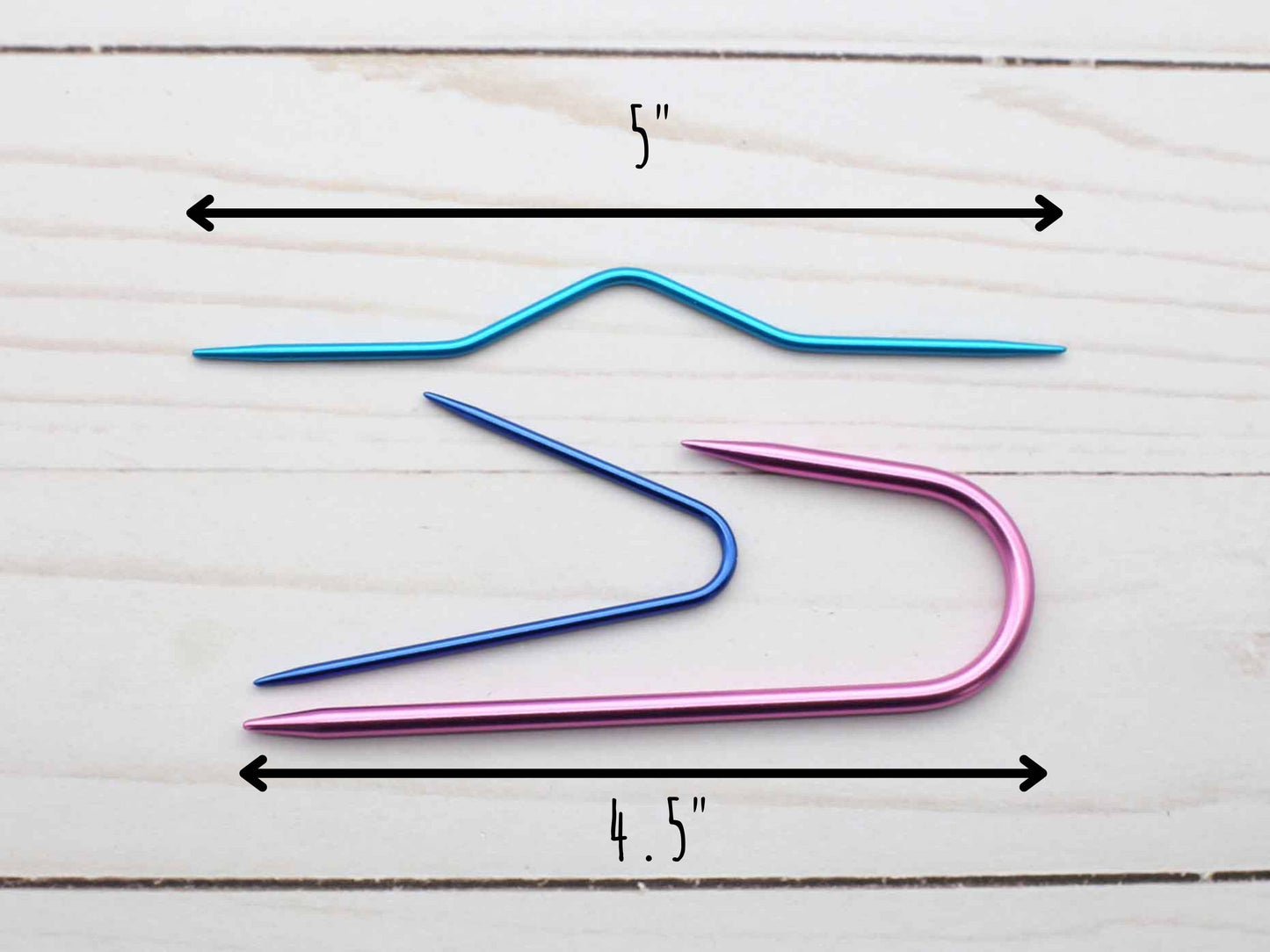 Set of 3 Cable Needles / Stitch Holders