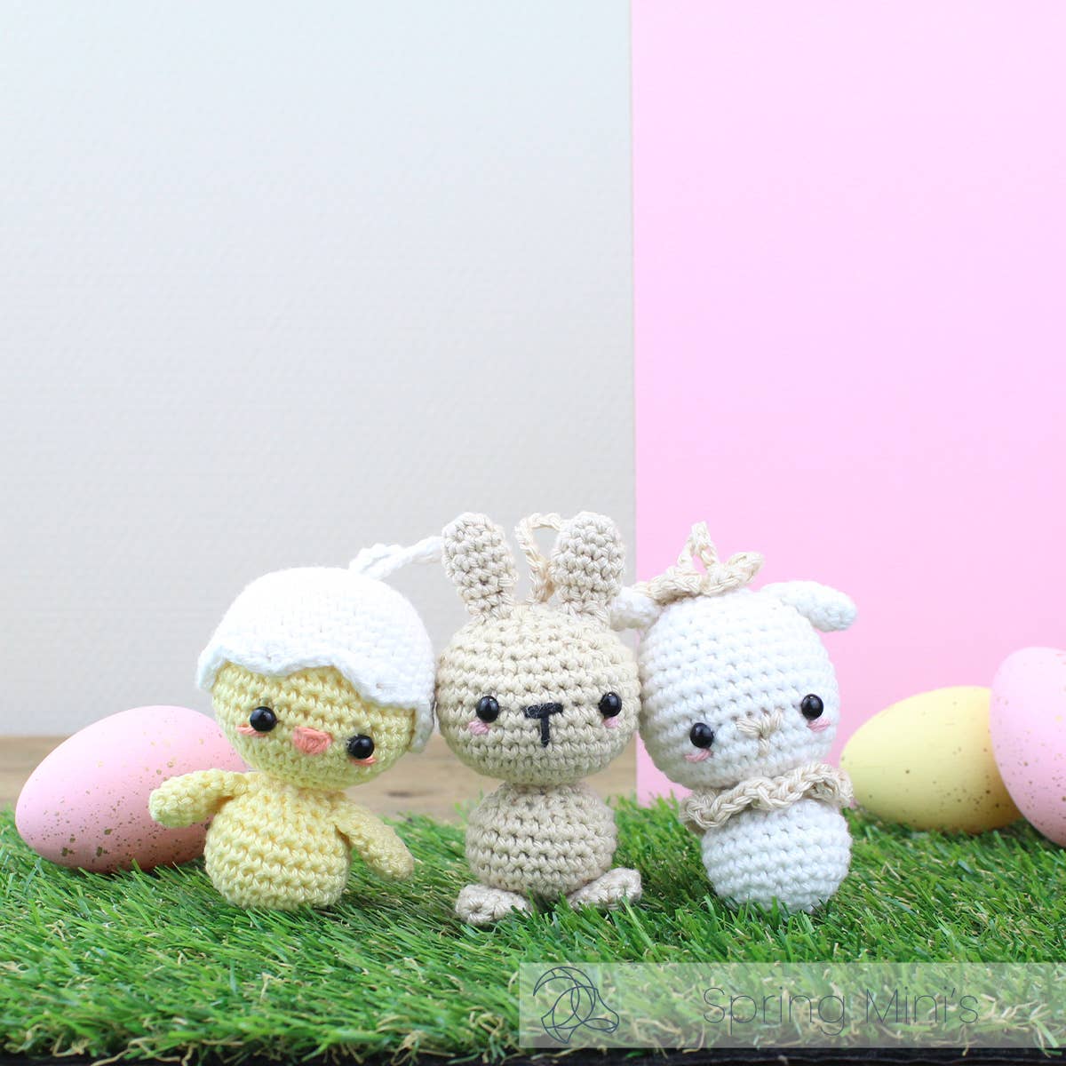 Mini Bunny DIY Crochet Kit