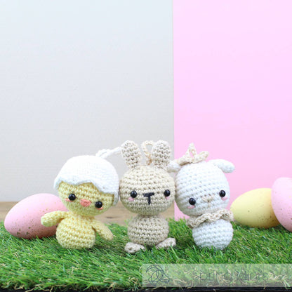 Mini Bunny DIY Crochet Kit
