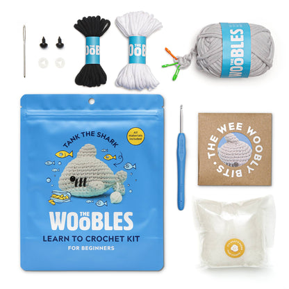 Tank the Shark Crochet Kit - The Woobles