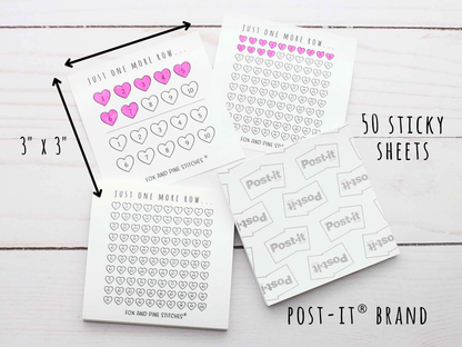 Row Counter Stickies: 1-10