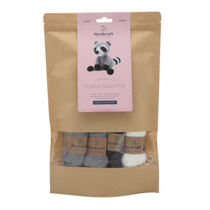 Lyanna Raccoon - DIY Crochet Kit