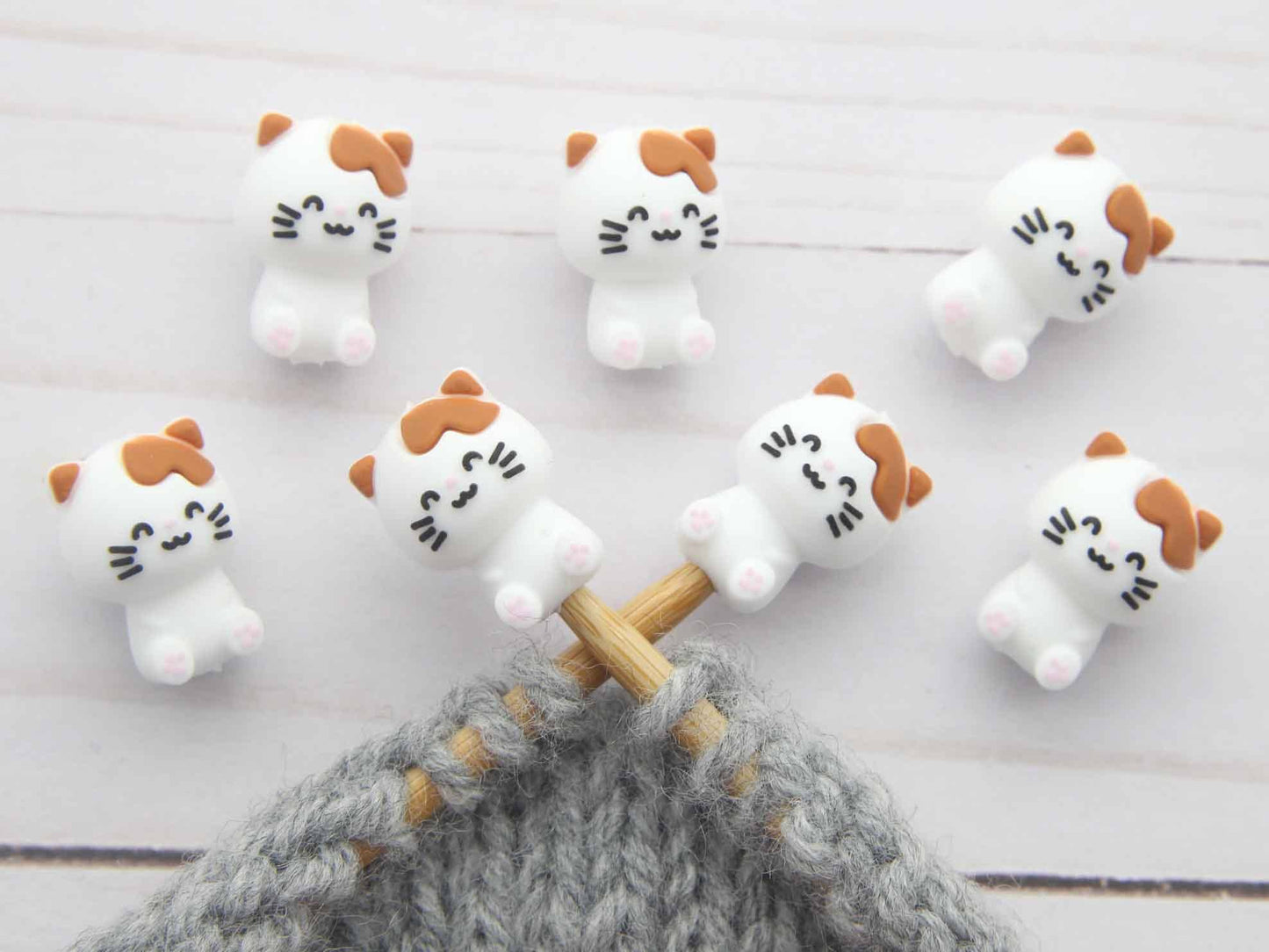 Little White Cat | Stitch Stoppers