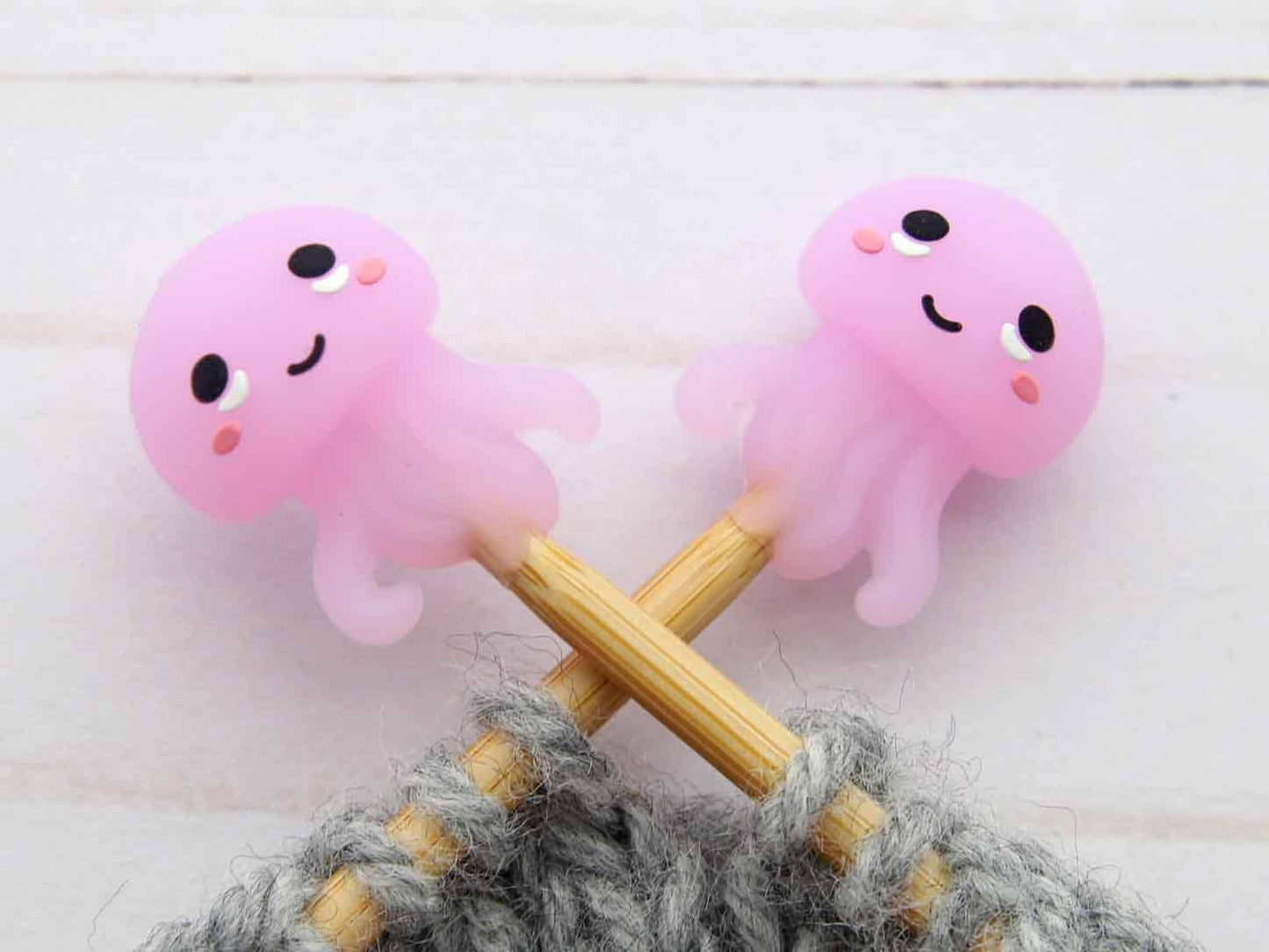 Pink Jellyfish | Stitch Stoppers