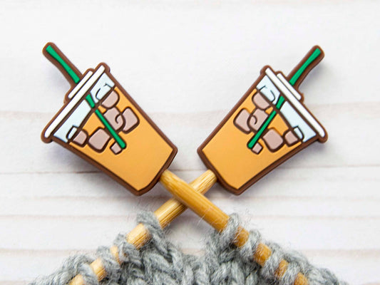 Iced Coffee | Stitch Stoppers Knitting Notions