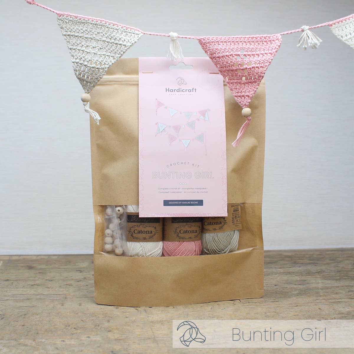 Bunting Girl DIY Crochet Kit