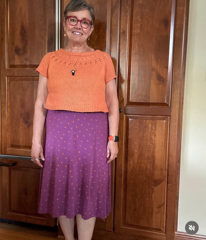 CLASS: Ranunculus Sweater with guest Cori Eichelberger THURSDAYS 7/9 & 7/23