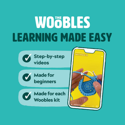Bo the Chicken - Woobles Beginner Crochet Kit