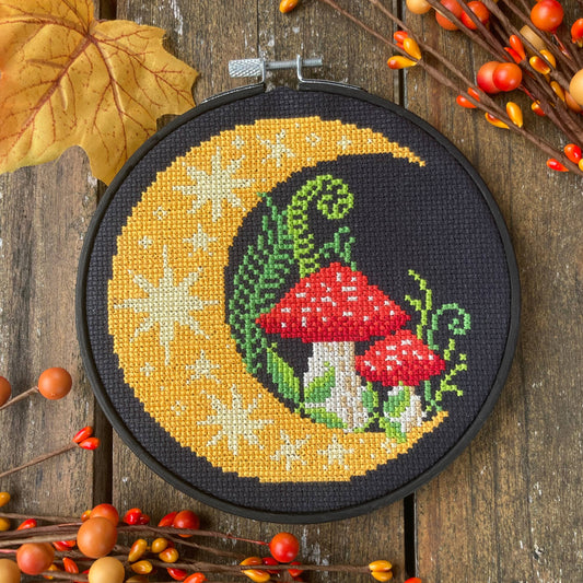 Woodland Moon - Cross Stitch Kit