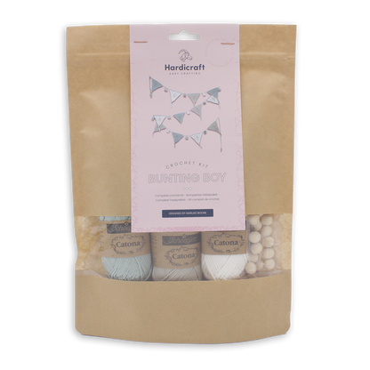 Bunting Boy DIY Crochet Kit