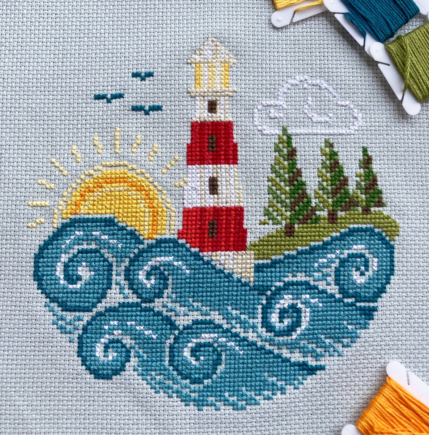 Going Coastal - Cross Stitch Kit