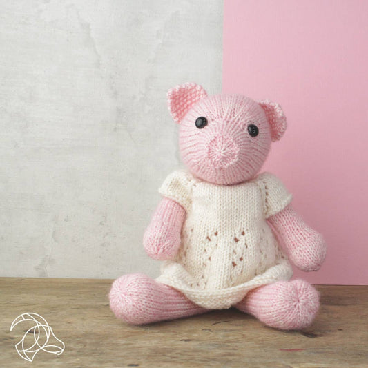 DIY Knitting Kit - Frida Piglet