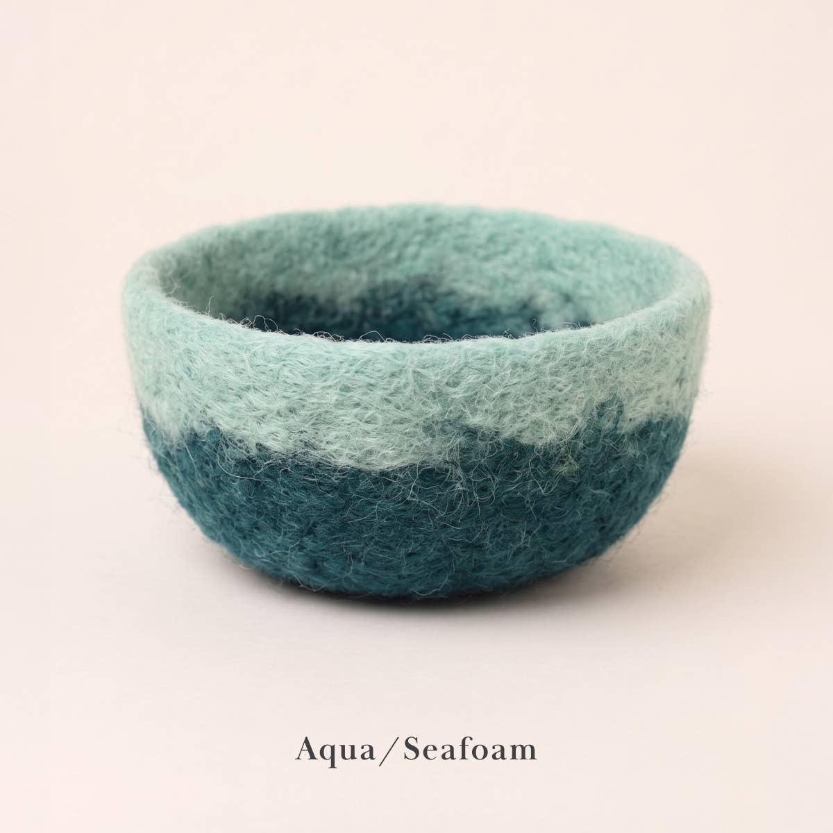 Felt Bowl - Small Ombre | Wool Yarn Bowl | Fibres of Life
